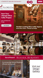 Mobile Screenshot of customwinecellarsflorida.com